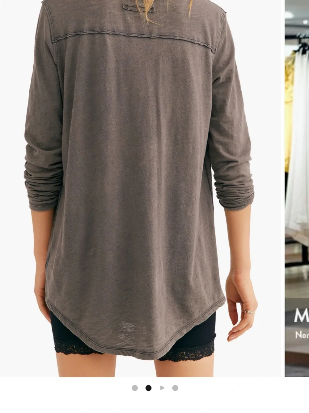 Free People Betty Long Sleeve Tee